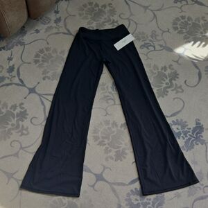 Black High-Waisted, Flare Leggings